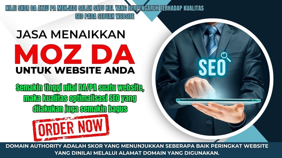 Digital Marketing - JASA MENAIKKAN DA DOMAIN AUTHORITY SITUS BISNIS ANDA AGAR BAGUS DI PENCARIAN GOOGLE - 1