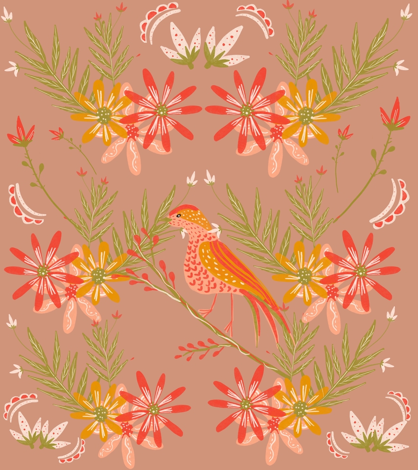 Desain Kaos & Motif - DESAIN MOTIF PRINTING LUCU & CERIA UNTUK BLOUSE,DRESS,KEMEJA - 5