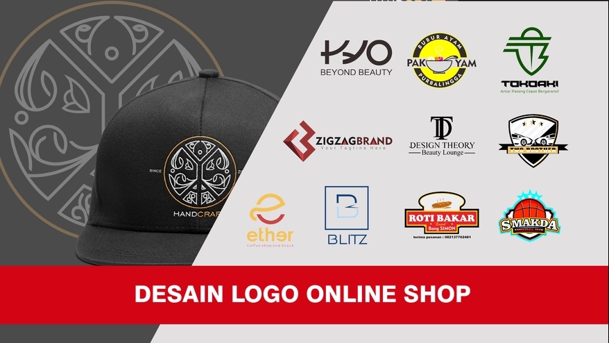 Logo - Desain Logo Online Shop - 1