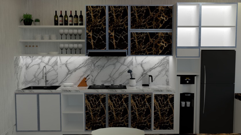 3D Produk Furniture/ meter