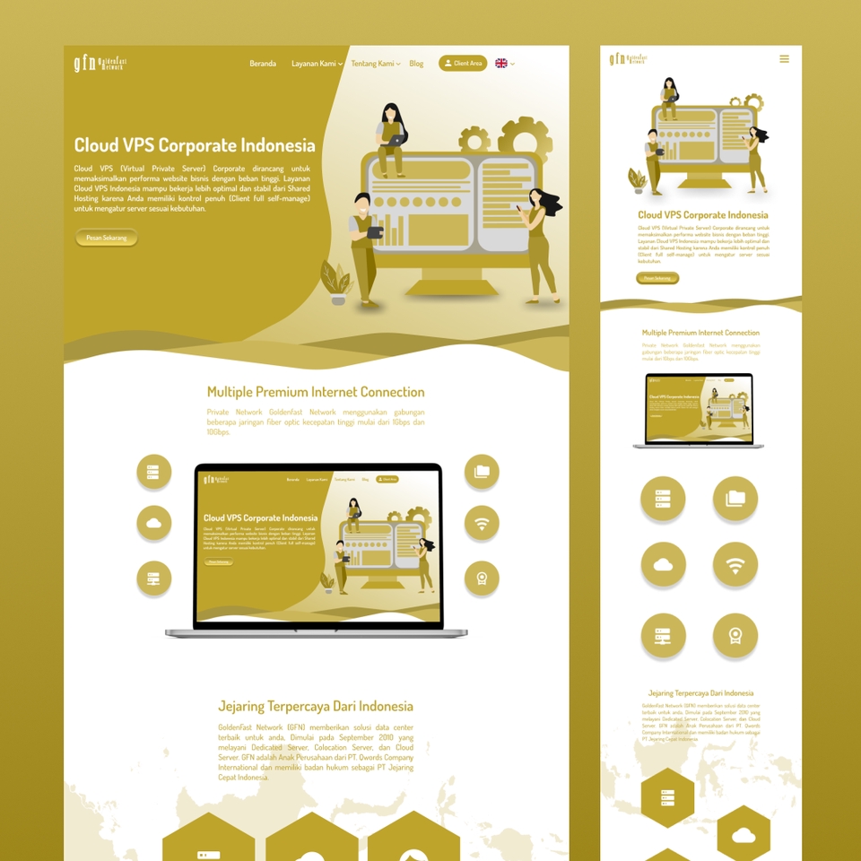 Desain Web - UI/UX Desain Website Company Profile dan Landing Page - 11