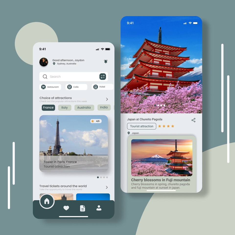 UI/UX Design for Mobile Apps or Website and Poster