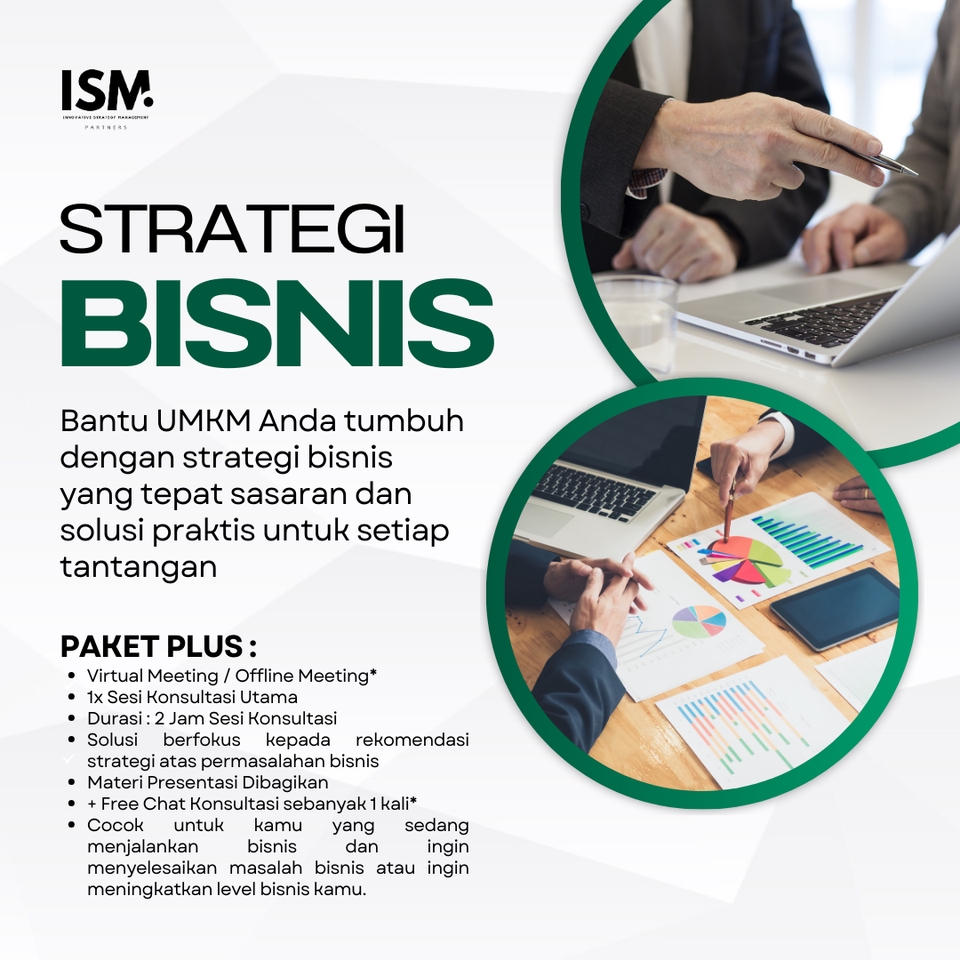Konsultan bisnis membantu usaha kecil menengah (UKM) dalam membangun dan mengembangkan bisnis.