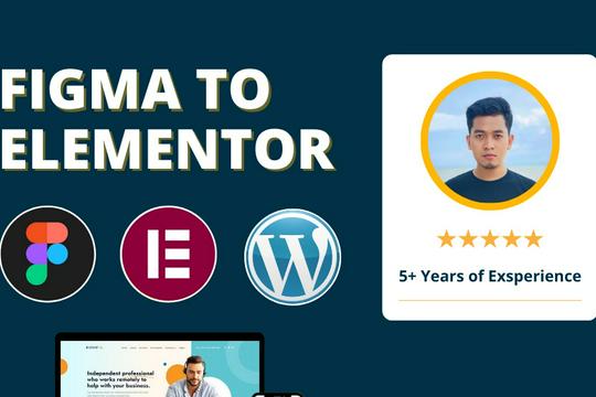 Jasa Pembuatan Website Terbaik dan Profesional - Covert Dari FIGMA Ke Website dan Jasa Clone Website dengan Elementor PRO