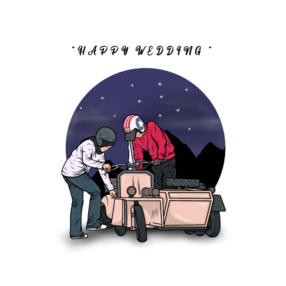 Gambar dan Ilustrasi - Ilustrasi kartun, karikatur berdasarkan foto anda, untuk segala kebutuhan - 4