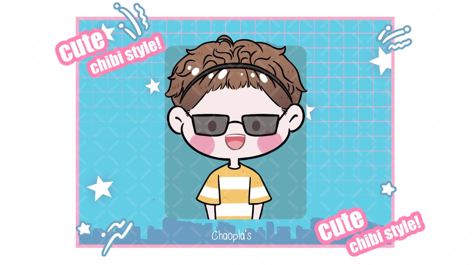 วาดแฟนอาร์ต - รับวาด ตัวการ์ตูนน่ารักๆ Fanart/Original Character/Game/Chibi/SD - 3