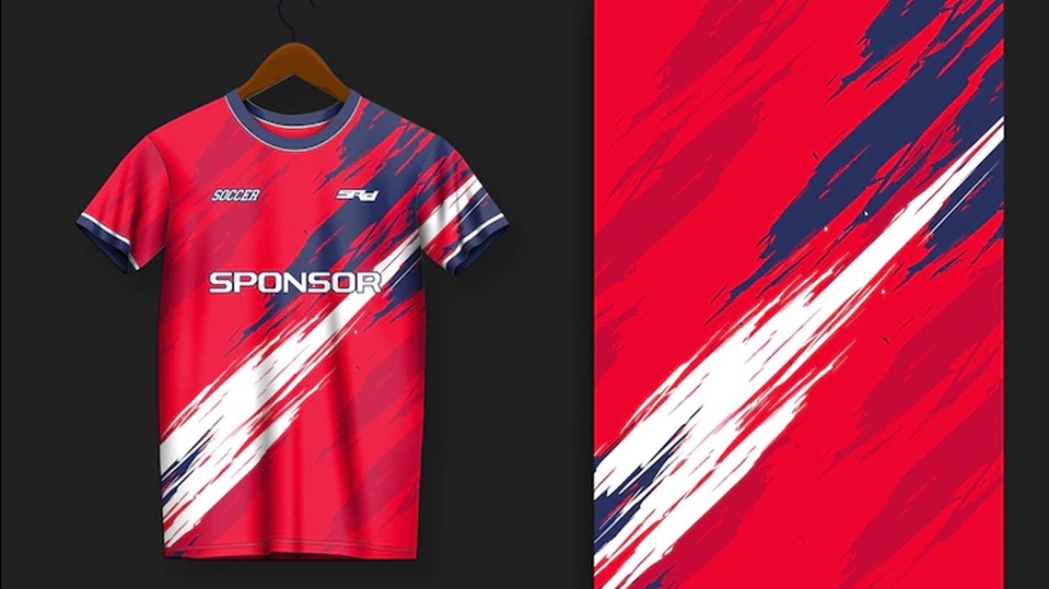 Desain Kaos & Motif - DESIGN JERSEY CUSTOM - 8