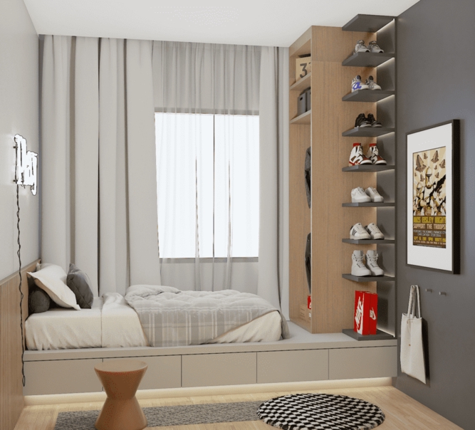 ออกแบบตกแต่งภายในและภายนอก - ออกแบบตกแต่งภายใน I 3D PERSPECTIVE I บ้าน I คอนโด I  - 21