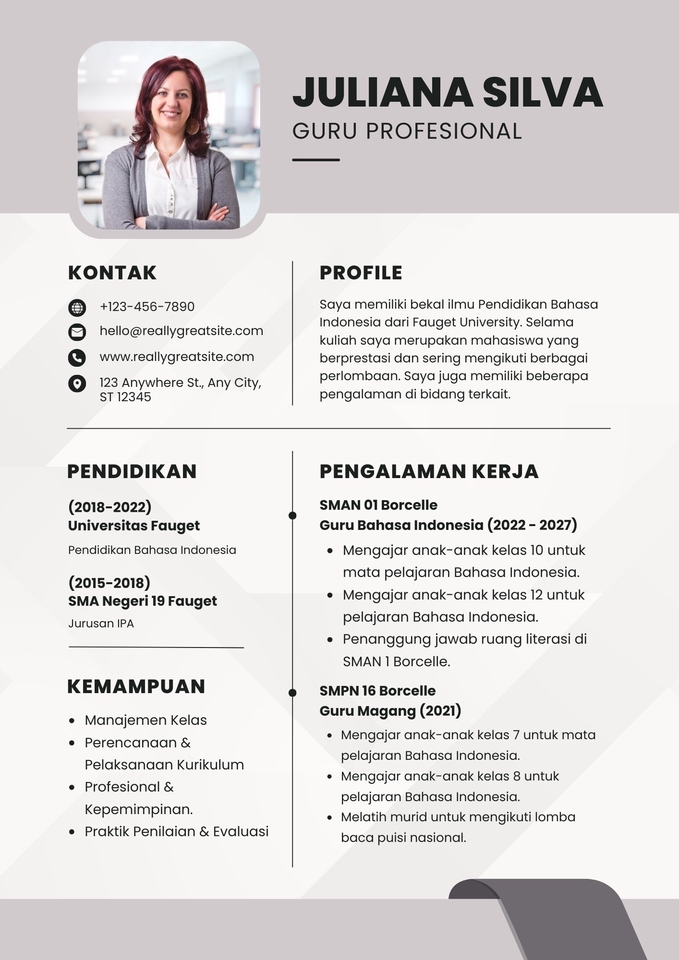 Portfolio & Resume - Jasa Portofolio ABDI Collection (24 Jam Selesai) - 8