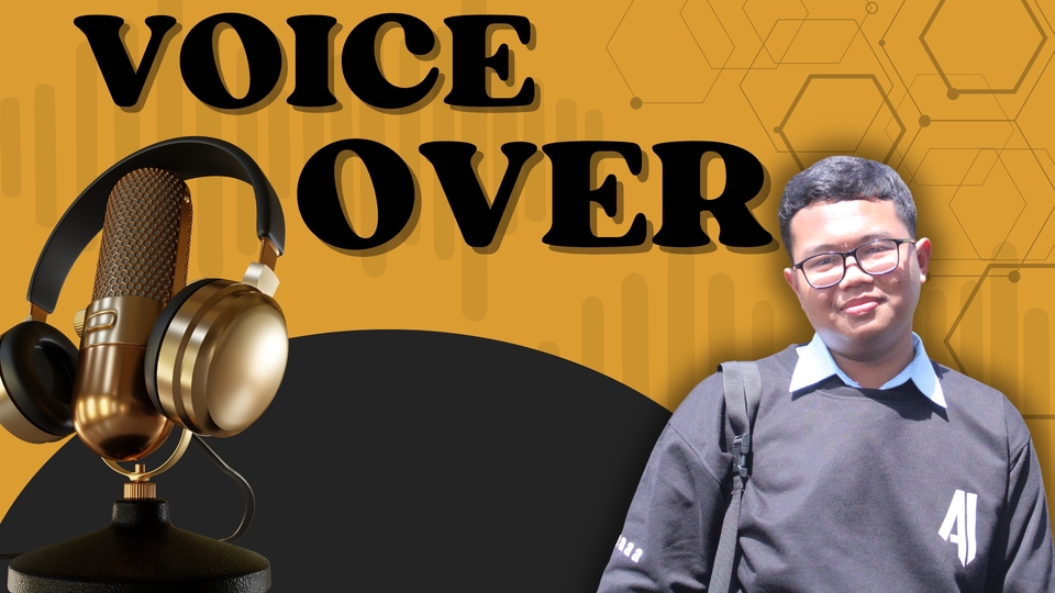 Jasa Voice Over, Dubbing, dan Pengisi Suara Video - Voice Over Pria Bahasa Indonesia (Iklan/Dubbing/Narasi) 