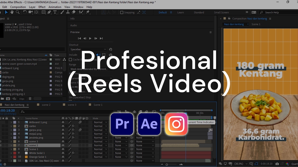 Video Editing - Editing Short Video (Motion Graphic) Profesional dan Berkualitas Tinggi - 3