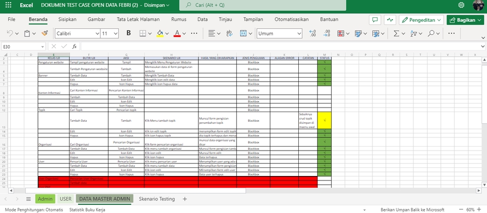 Jasa Lainnya - Jasa Pembuatan Dokumen SRS,SDD,TEST CASE, TEST PLAN   - 3
