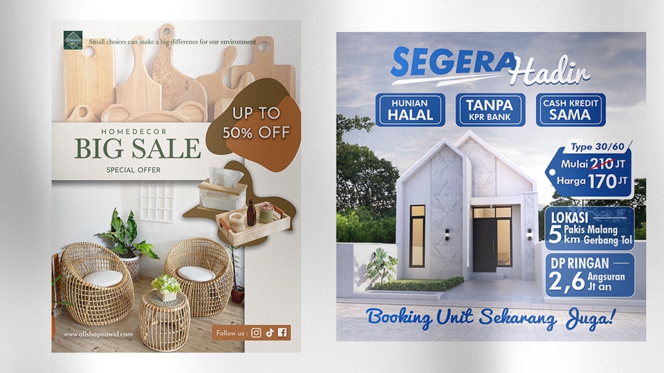 Banner Online - Poster Design | Poster Product Ads | Social Media Ads | Poster Desain | Iklan Poster Desain - 9
