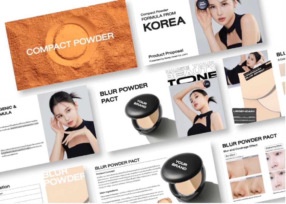 Presentation - รับออกแบบ Presentation แบบ Flat Design อ่านง่าย ดีไซน์สวย - 3