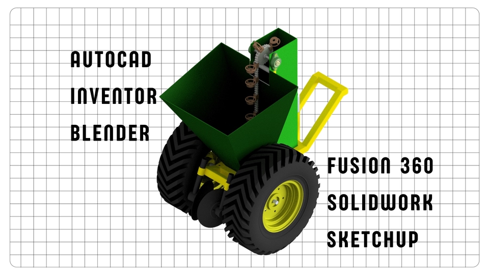 3D & Perspektif - 3D Design Autodesk Inventor & Autocad - 1