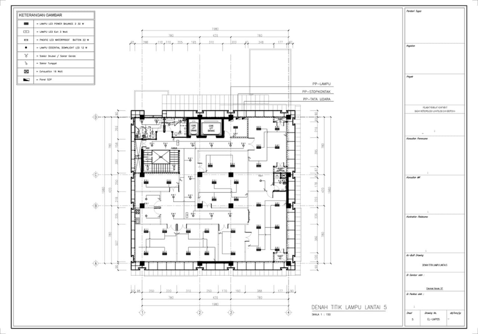 CAD Drawing - Gambar CAD : Arsitek, Sipil , Mechanical, Electrical, Piping - 3