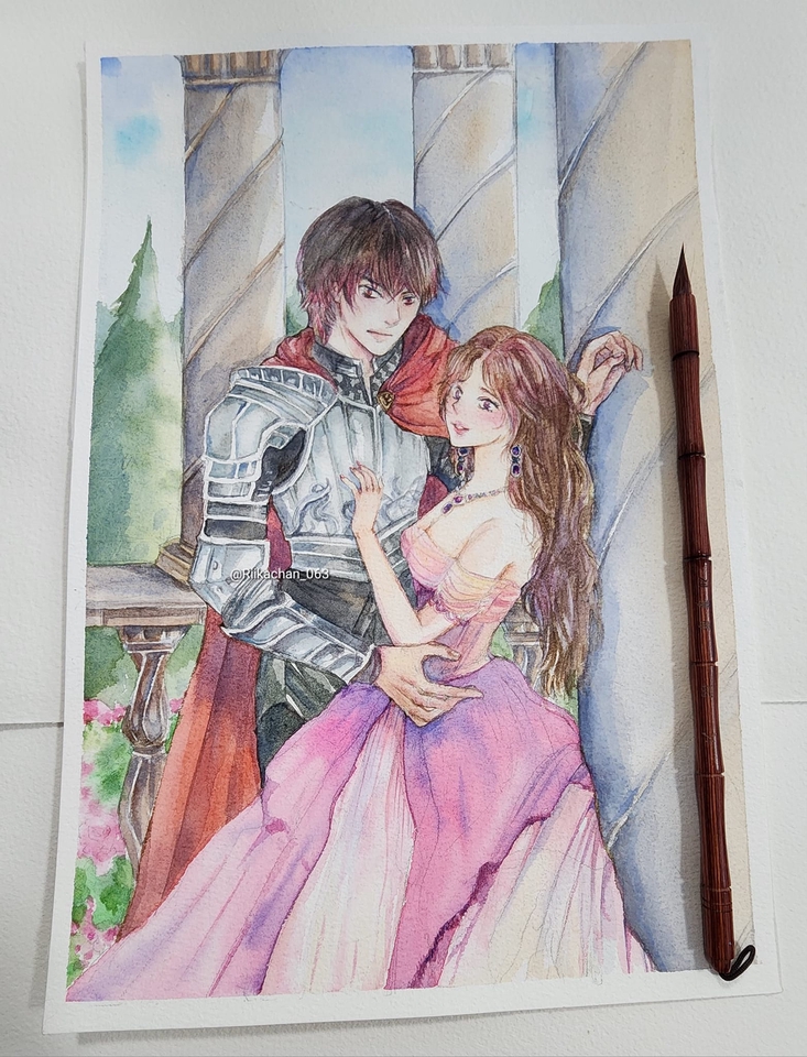 วาดภาพการ์ตูน - รับวาดภาพสีน้ำ - 8