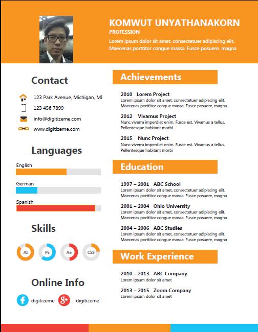 รับทำ Resume \ CV เร่งด่วน ทั้งไทยและอังกฤษ รับทำ Resume \ Cv เร่งด่วน ทั้งไทยและอังกฤษ