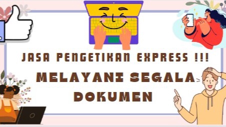 Pengetikan Umum - Jasa Pengetikan Selesai 1 Hari - 1