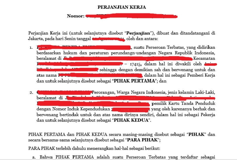 Hukum - Legal Review - 2