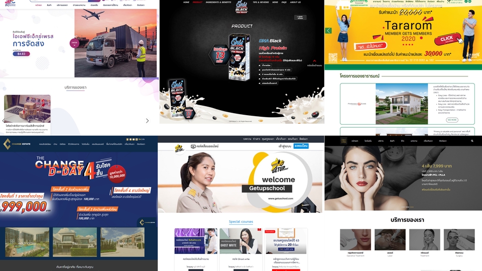 Web Development - รับพัฒนาและแก้ไขเว็บไซต์ด้วย CSS, Html, Mysql, Codeigniter 3+, Laravel 8+ - 1