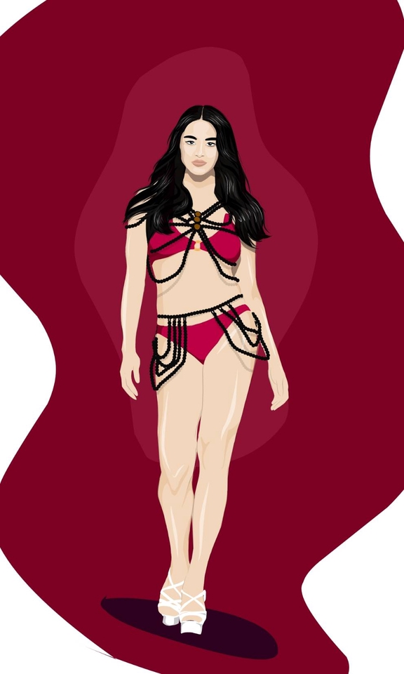 เปลี่ยนรูปเป็นเวกเตอร์ - ดราฟภาพ แนวกึ่งการ์ตูน แฟนอาร์ต (FanArt) เดี่ยว - คู่ - 2