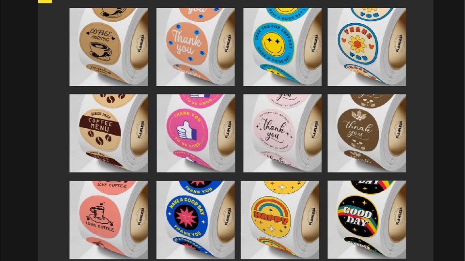 ออกแบบสติ๊กเกอร์ - Sticker Design ที่ตอบโจทย์ทุกดีไซน์ - 1