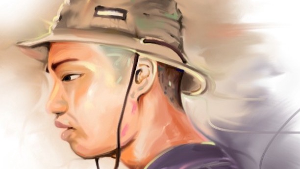 วาดภาพเหมือน Portrait - Digital painting by Saw Asadej - 1