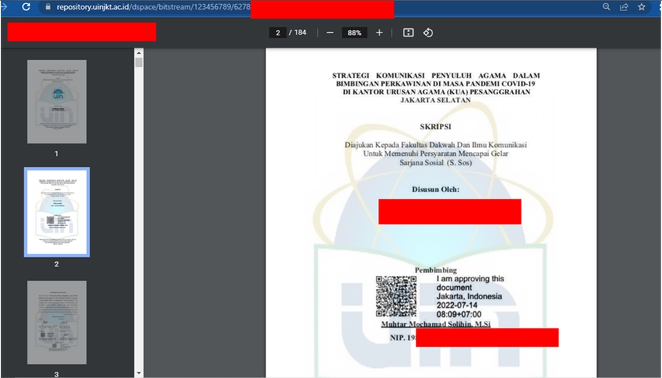 Jasa Lainnya - BIMTEK/LATIHAN SIMULASI SEMINAR PROPOSAL SKRIPSI, SEMINAR HASIL/ UJIAN SKRIPSI - 5