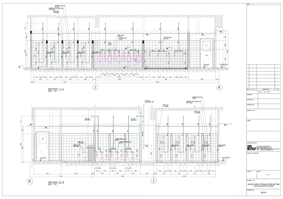 CAD Drawing - Mechanical Plambing System - 7