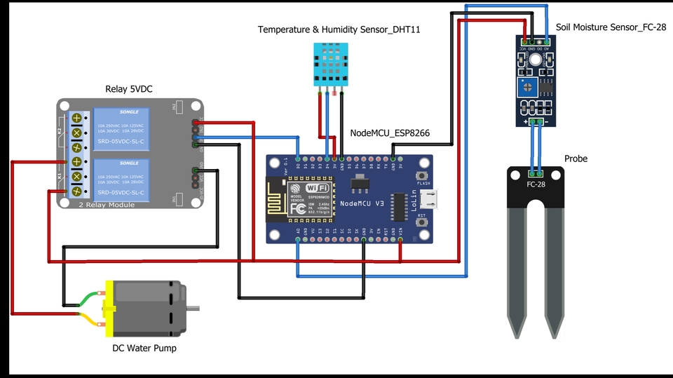 ทำโปรเจค IoT - รับเขียนโค้ด Arduino ESP8266 NodeMCU และออกแบบวงจรอิเล็กทรอนิกส์ด้วยคอมพิวเตอร์ - 1