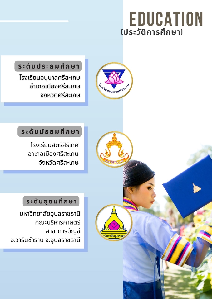Portfolio & Resume - ออกแบบPortfolio & Resume (รับปรึกษาและทำแฟ้มสะสมผลงานเลื่อนขั้นเงินเดือนราชการ) - 6