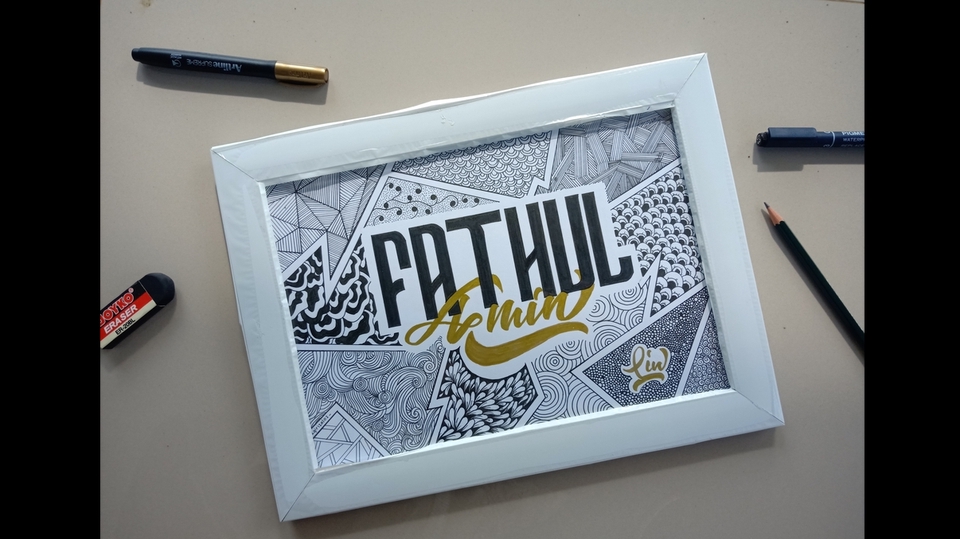 Gambar dan Ilustrasi - Etalase Doodle ; Desain Gambar Doodle Art & Hand Lettering - 7