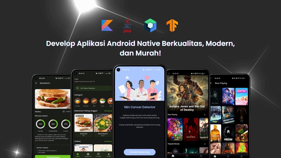 Jasa Pembuatan & Pengembangan Aplikasi iOS / iPhone - Develop Aplikasi Android Native Berkualitas, Modern, dan Murah!