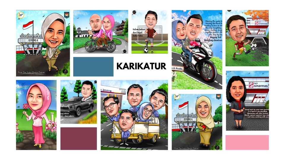 Gambar Potret - ILLUSTRASI/FOTO POTRAIT KARIKATUR - 1