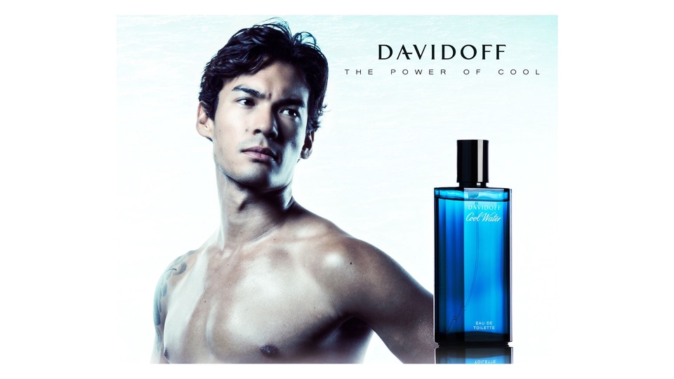 ช่างภาพ รับถ่ายภาพบุคคล  ภาพโฆษณา น้ำหอม Davidoff Cool Water