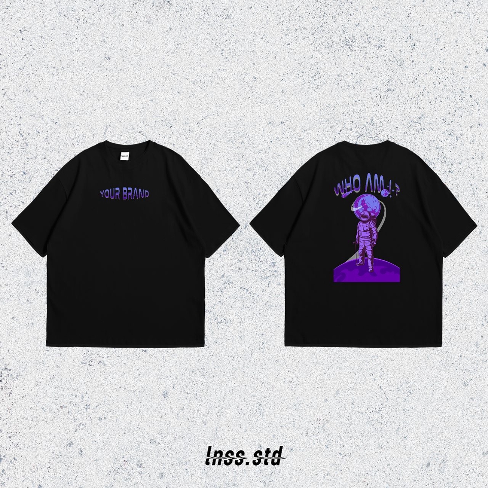 Desain Kaos & Motif - Desain Kaos Oversize Distro Kekinian - 4