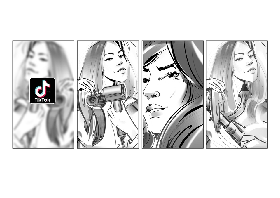 วาด/ออกแบบสตอรี่บอร์ด - Storyboard For Advertising. - 26