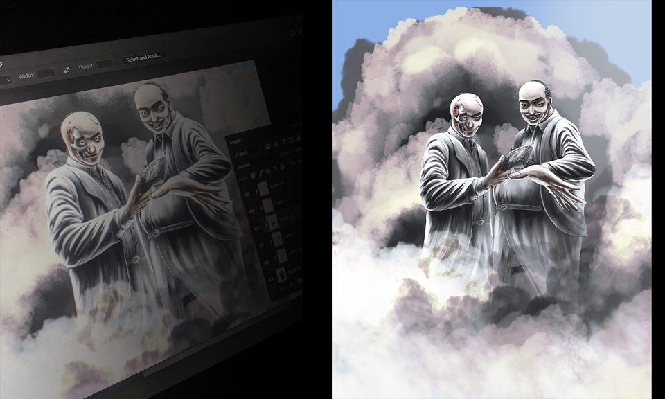 Gambar dan Ilustrasi - artwork for death metal, black metal, gore - 12