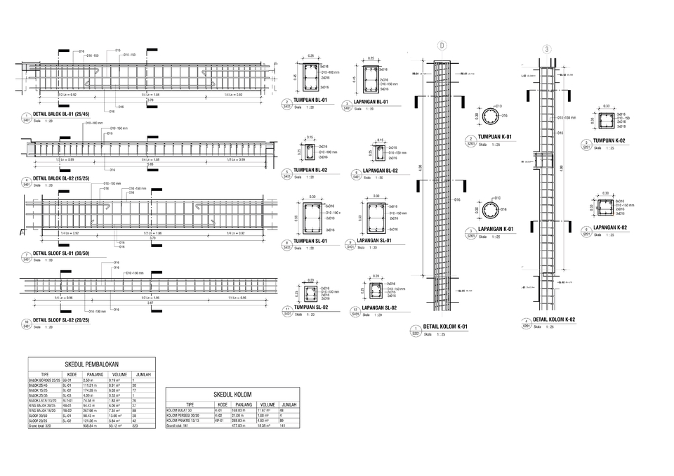 CAD Drawing - Jasa Gambar Kerja BIM - DED (ARS, STR, MEP) dengan REVIT - 9