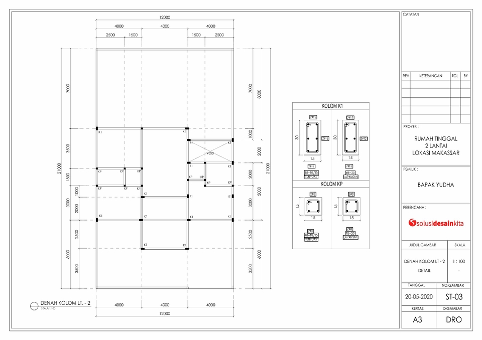 CAD Drawing - GAMBAR KERJA PROFESIONAL - 27