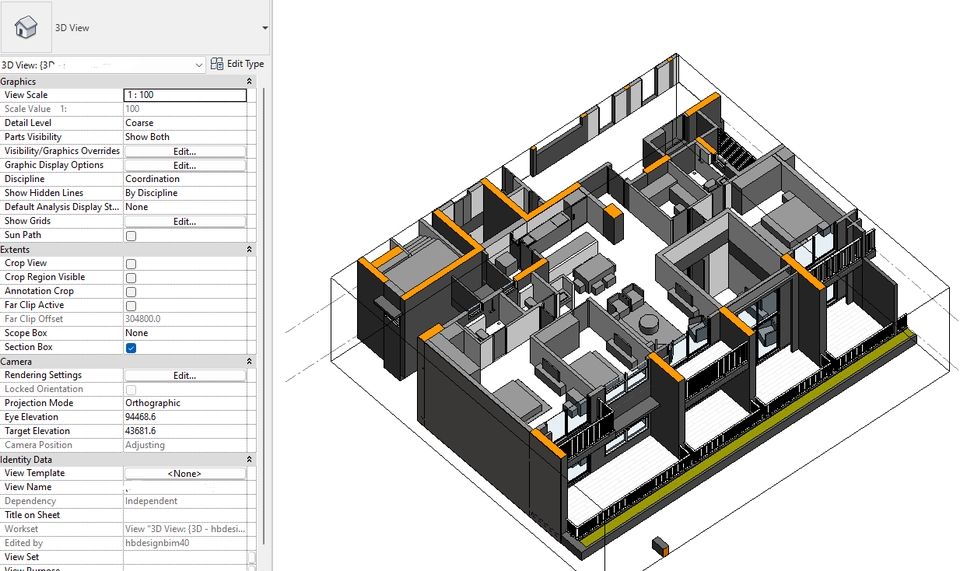 เขียนแบบวิศวกรรมและออกแบบโครงสร้าง - รับจัดทำ BIM Model โดยใช้โปรแกรม Revit - 2