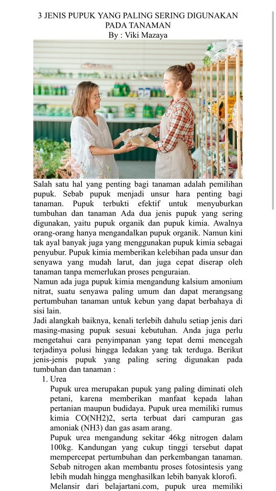 Penulisan Konten - PENULISAN KONTEN ARTIKEL, SCRIPT, COPYWRITING, DLL. 2 HARI JADI - 23