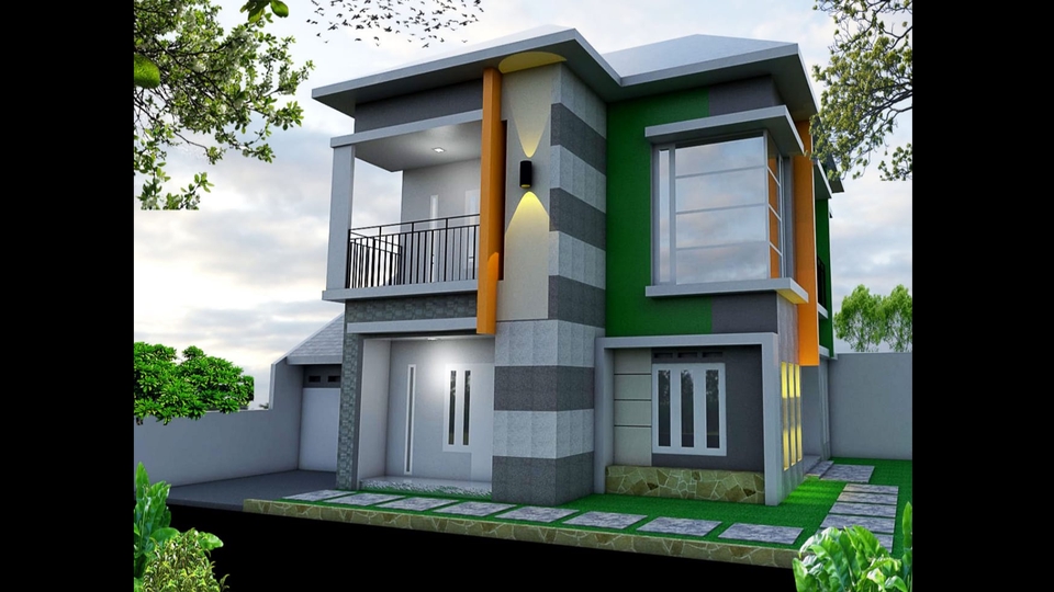 CAD Drawing - GAMBAR 2D DAN 3D SEMUA BANGUNAN - 1