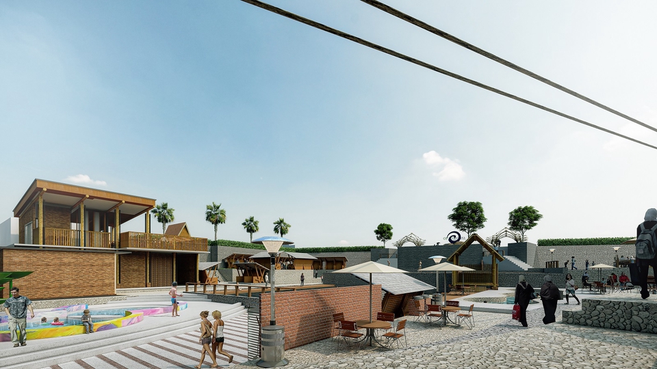 3D & Perspektif - RENDER VIDEO 3D ANIMASI BANGUNAN - 9