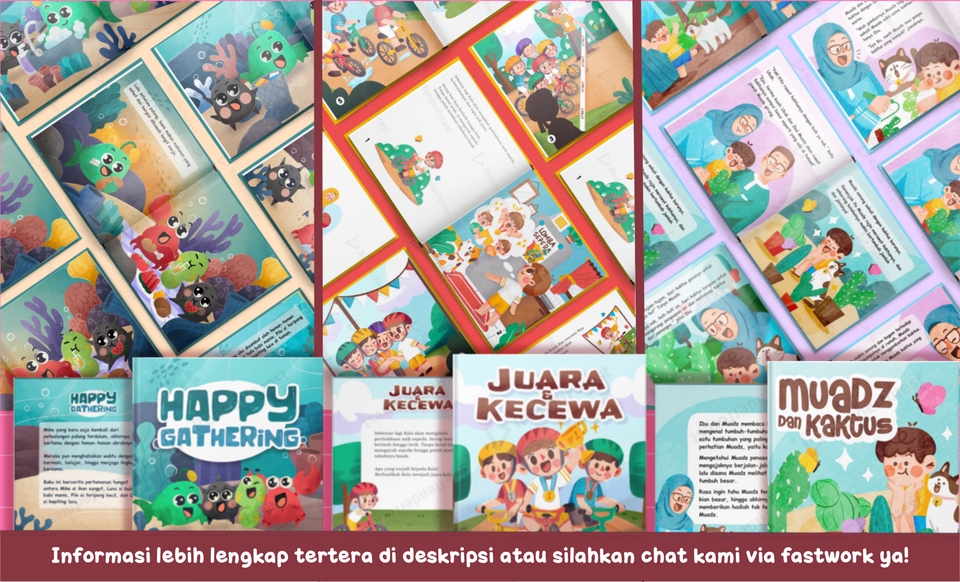 Gambar dan Ilustrasi - Jasa Ilustrasi Buku Cerita Anak Profesional - Premium Cepat Murah - 3