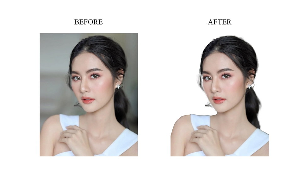 ไดคัท & Photoshop - ไดคัต รีทัช ตัดต่อรูปภาพบุคคล สินค้า - 4