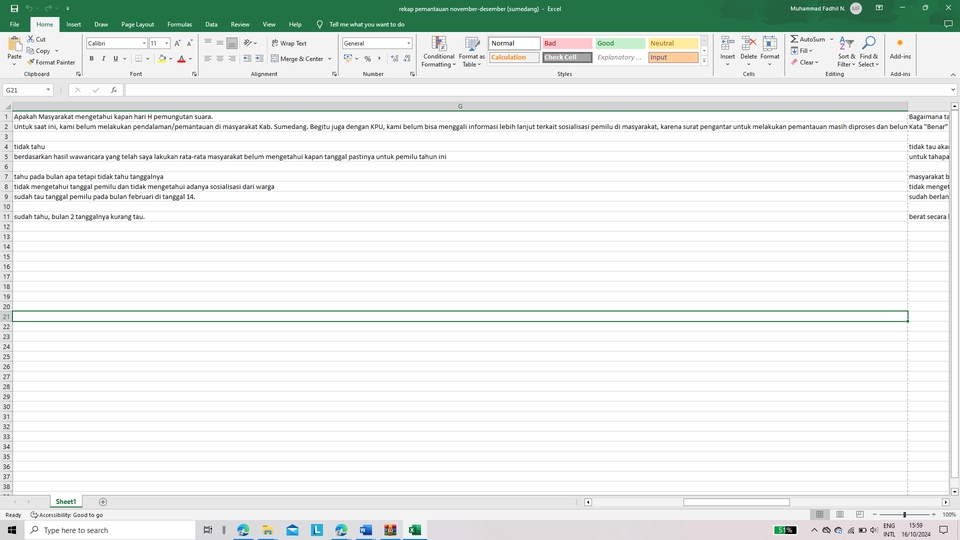 Jasa Analisis Data Deskriptif dengan SPSS, jasa pengolahan data statistik, jasa olah data excel