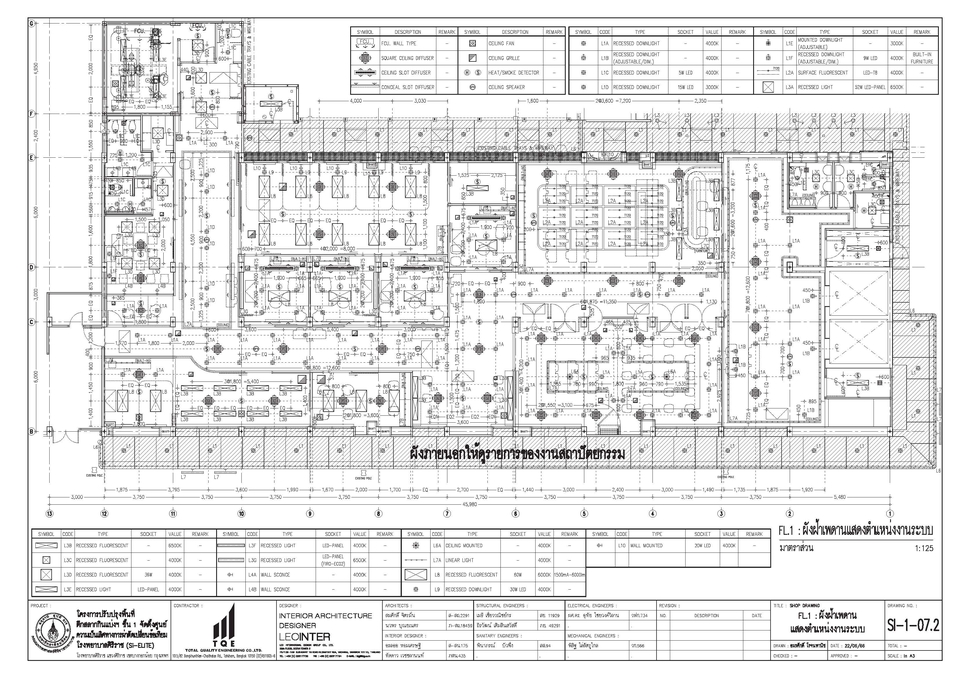 เขียนแบบวิศวกรรมและออกแบบโครงสร้าง - งานเคลียร์แบบ-เขียนแบบ บ้าน/ตึกแถว/โรงแรม/อาคารชุด/สำนักงาน/ห้างฯ/ร้านฯ/ตลาด/โรงงานและคลังสินค้า - 16