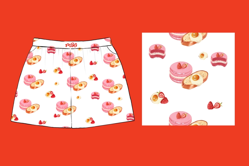 ออกแบบลายผ้า - รับออกแบบลายเสื้อผ้า กางเกง กระเป๋า ตาม concept - 14